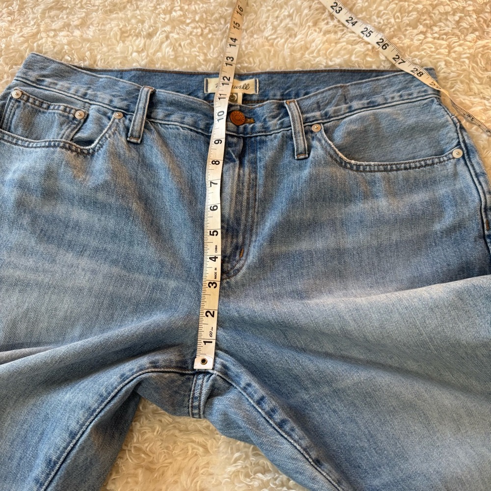 Madewell The Slouchy Boy Jean Denim Pants Size 31P NG831 - Picture 8 of 14